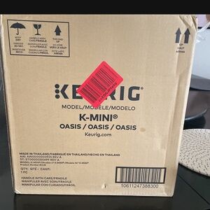 Single serving Keurig coffee maker